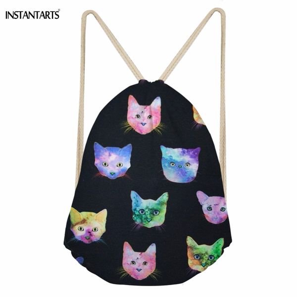 instantarts kawaii space cat/kitten pattern girl boys drawstring bags softback large sack bags for teenagers students backpacks
instantarts kawaii space cat/kitten pattern girl boys drawstring bags softback large sack bags for teenagers students backpacks