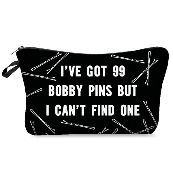 cosmetic bag waterproof printing black letter toilet bag custom style for travel
cosmetic bag waterproof printing black letter toilet bag custom style for travel