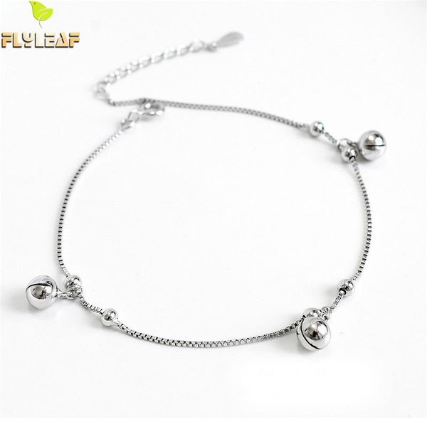 flyleaf simple bell beads authentic real 925 sterling silver anklets for women fashion box chain ankle fine jewelry enkelbandje, Red;blue
flyleaf simple bell beads authentic real 925 sterling silver anklets for women fashion box chain ankle fine jewelry enkelbandje, Red;blue
