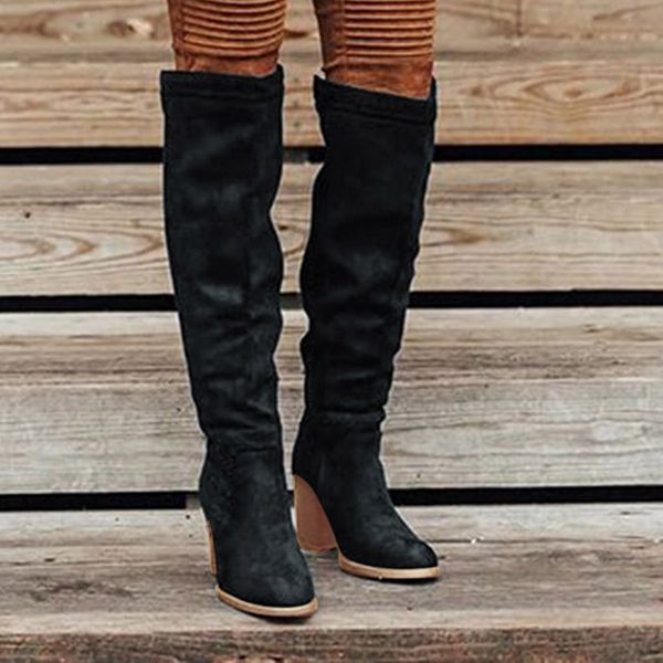 stretch fabric thigh high winter boots women over-the-knee high long boots punk style motorcycle biker waterproof woman, Black
stretch fabric thigh high winter boots women over-the-knee high long boots punk style motorcycle biker waterproof woman, Black