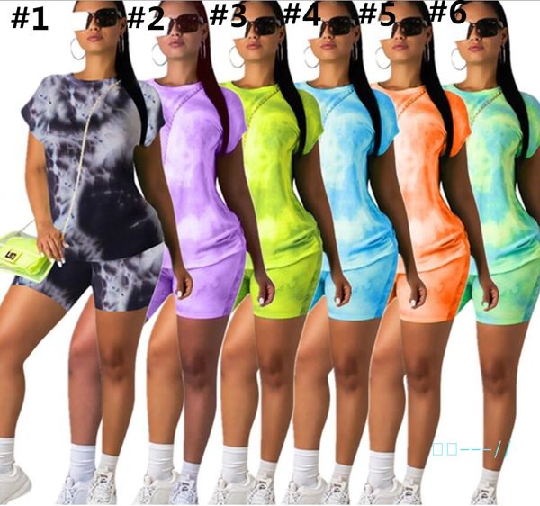 summer women color tie-dye shorts set tracksuit short sleeve t shirt + shorts pants 2pcs clothes set casual outfit sports suit s-2xl wf514, Gray
summer women color tie-dye shorts set tracksuit short sleeve t shirt + shorts pants 2pcs clothes set casual outfit sports suit s-2xl wf514, Gray