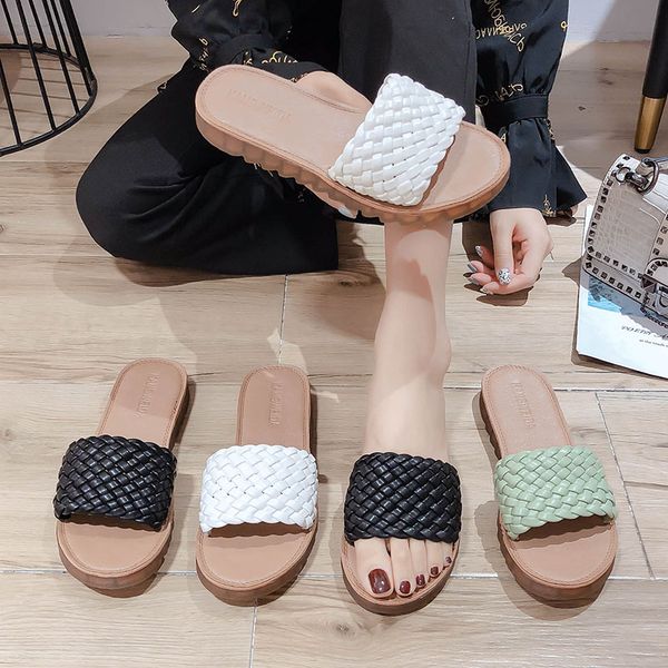 female shoes low slippers casual summer woman slides 2020 rubber flat beach basic fabric fashion tpr pu rome, Black
female shoes low slippers casual summer woman slides 2020 rubber flat beach basic fabric fashion tpr pu rome, Black