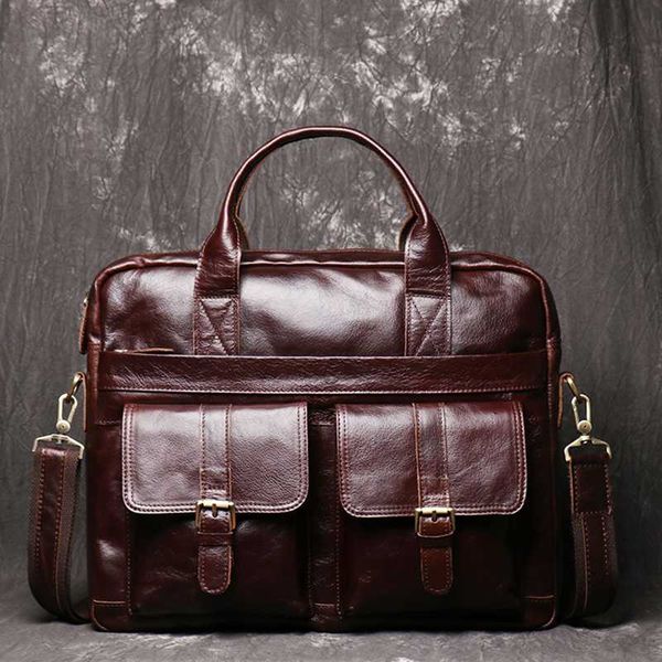 men's full grain leather briefcase 15 inch lapbags for mens leather handbag business shoulder bags
men's full grain leather briefcase 15 inch lapbags for mens leather handbag business shoulder bags
