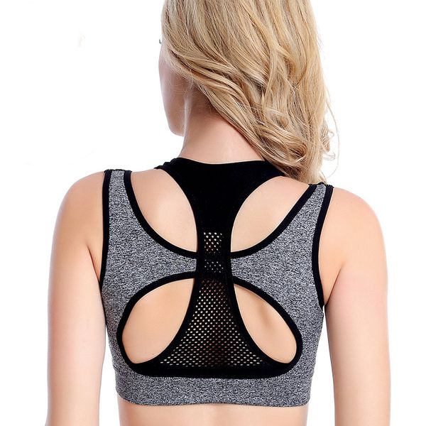 Women Sports Bra High Impact Double Layer Wirefree Padded Racerback for Running Fitness Yoga Vest Bras
Women Sports Bra High Impact Double Layer Wirefree Padded Racerback for Running Fitness Yoga Vest Bras
