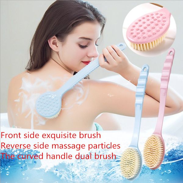 2020 new bathroom accessories cleaning tool long handle massage plastic bath shower back brush scrubber skin cleaning brushes
2020 new bathroom accessories cleaning tool long handle massage plastic bath shower back brush scrubber skin cleaning brushes