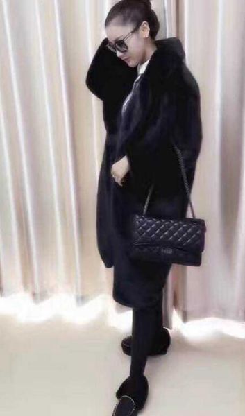women winter european and american fashion korean business english new style trend boutique personality long fur coat / xs-3xl, Black
women winter european and american fashion korean business english new style trend boutique personality long fur coat / xs-3xl, Black