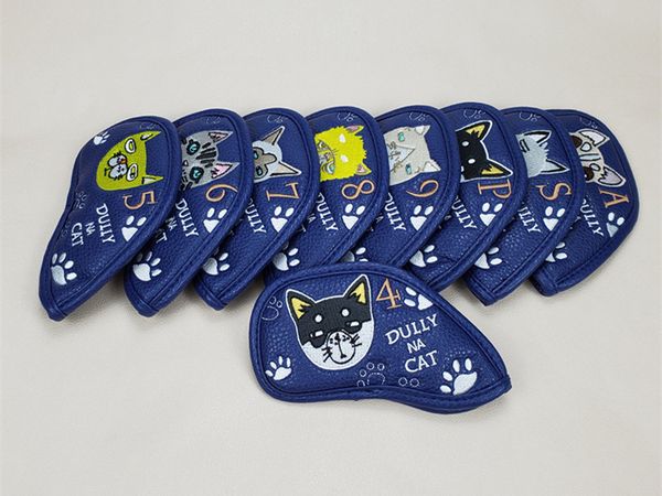 brand new golf head covers for irons 4-9pas cartoon dully na cat head cover 9pcs/lot ems ing
brand new golf head covers for irons 4-9pas cartoon dully na cat head cover 9pcs/lot ems ing
