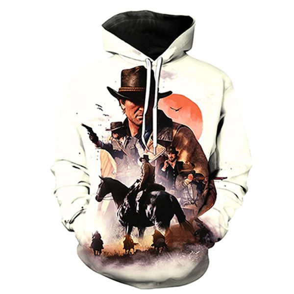 men hooded sweatshirts western movie 3d printed long sleeve pullover men's sweatshirts casual tracksuit, Black
men hooded sweatshirts western movie 3d printed long sleeve pullover men's sweatshirts casual tracksuit, Black