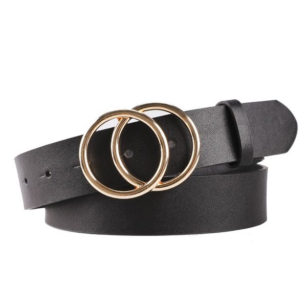 women clothes 2019 women double ring buckle leather belt female straps waistband for jeans big circle buckle belt luxury fashion, Black;brown
women clothes 2019 women double ring buckle leather belt female straps waistband for jeans big circle buckle belt luxury fashion, Black;brown