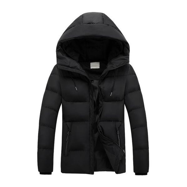 new hooded men's cotton overcoat jacket men coat mens casual jacket cotton-padded parkas autumn winter men, Black
new hooded men's cotton overcoat jacket men coat mens casual jacket cotton-padded parkas autumn winter men, Black