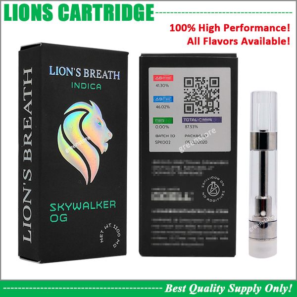 NEW Lions Breath Vape картридж 0,8 мл Pyrex Glass Tank Ceramic Coil густое масло 510 Корзина Аккумулятор Sherbinskis Krt Cookies
NEW Lions Breath Vape картридж 0,8 мл Pyrex Glass Tank Ceramic Coil густое масло 510 Корзина Аккумулятор Sherbinskis Krt Cookies
