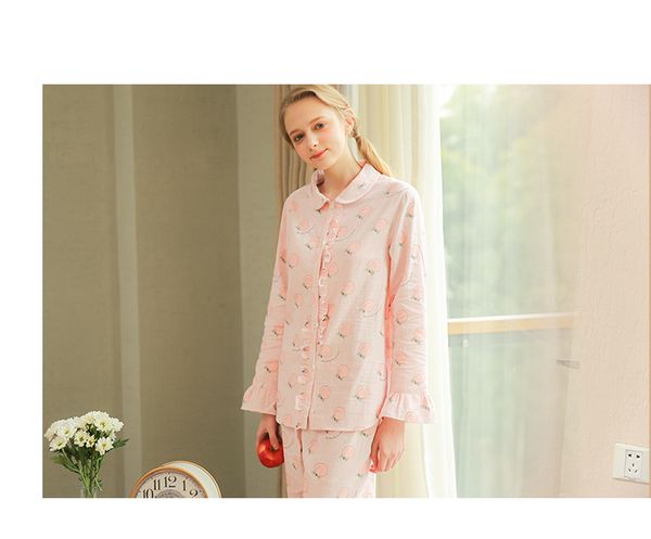 spring&autumn pink cute cartoon women long sleepwear suit female sleepwear cotton pajamas sets, Blue;gray
spring&autumn pink cute cartoon women long sleepwear suit female sleepwear cotton pajamas sets, Blue;gray