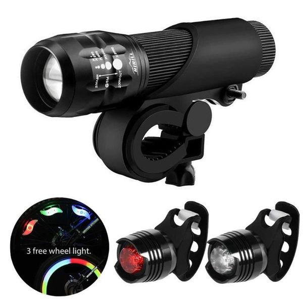 warning mountain bike kit headlight and taillight battery powered night riding 360 degree waterproof bicycle lamp zoomable
warning mountain bike kit headlight and taillight battery powered night riding 360 degree waterproof bicycle lamp zoomable