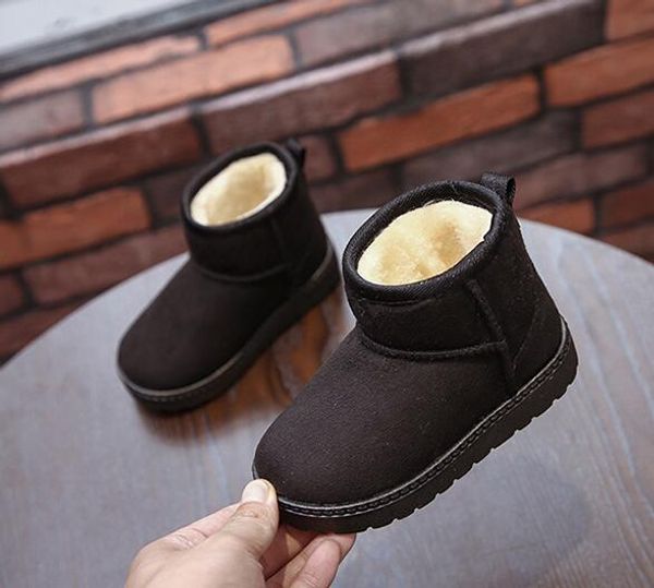 kids shoes winter kids snow boots waterproof slip-on suede baby toddler shoe boys girls winter thicken keep warm ankle boots, Black;grey
kids shoes winter kids snow boots waterproof slip-on suede baby toddler shoe boys girls winter thicken keep warm ankle boots, Black;grey