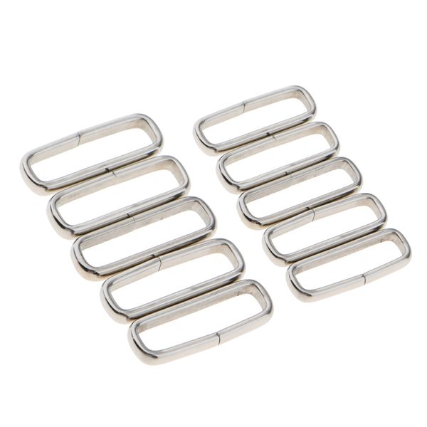 10 pcs stainless steel rings watch strap strap belt buckle for nylon bracelet, Black;brown
10 pcs stainless steel rings watch strap strap belt buckle for nylon bracelet, Black;brown