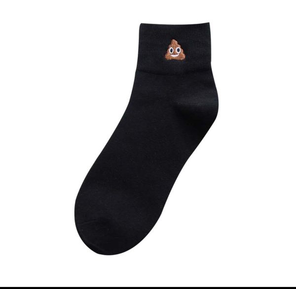 spoof pattern series socks, small expression in the creative game tube socks., Black;white
spoof pattern series socks, small expression in the creative game tube socks., Black;white