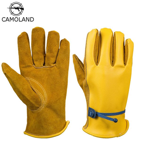 1 pair working gloves men 100% cowhide leather male welding gloves safety protective garden sports moto wear-resisting, Blue;gray
1 pair working gloves men 100% cowhide leather male welding gloves safety protective garden sports moto wear-resisting, Blue;gray