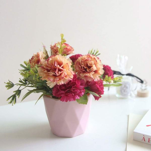 silk simulation carnation artificial table tennis daisy flowerpot home wedding party decor pgraph props
silk simulation carnation artificial table tennis daisy flowerpot home wedding party decor pgraph props