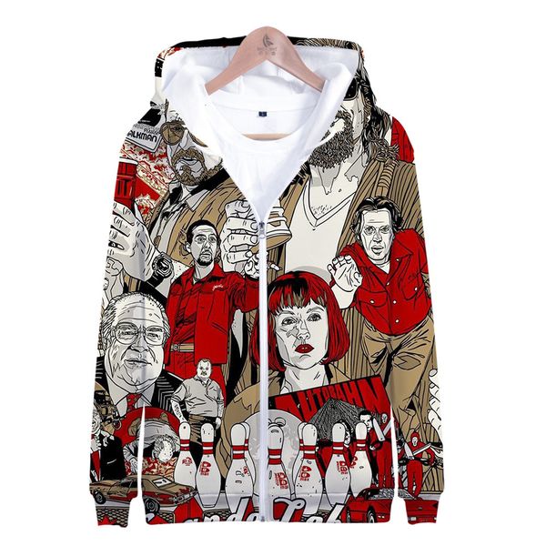 big shirt 2019the lebowski men and women 3d digital printing zipper even hat guard t shirts, Black
big shirt 2019the lebowski men and women 3d digital printing zipper even hat guard t shirts, Black