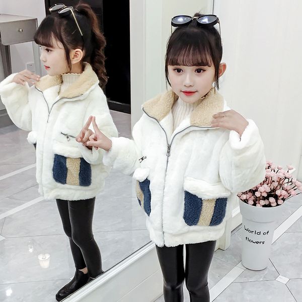 2019 girl baby solf fur winter coat kids girls cashmere thick warm coats jackets children clothes overwear, Blue;gray
2019 girl baby solf fur winter coat kids girls cashmere thick warm coats jackets children clothes overwear, Blue;gray