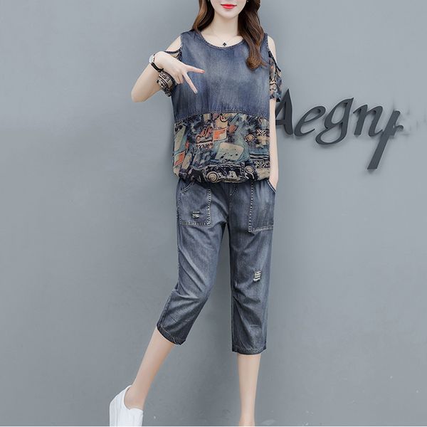 women summer new plus size 2 piece set womens short sleeve fashion print pattern pullover + leisure pants set two-piece, White
women summer new plus size 2 piece set womens short sleeve fashion print pattern pullover + leisure pants set two-piece, White