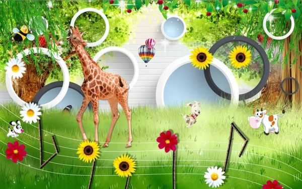 3d grassland scenery beautiful children's room kids room modern living room wallpapers
3d grassland scenery beautiful children's room kids room modern living room wallpapers