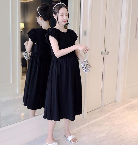 9029# summer korean fashion maternity long dress sweet elegant a line slim clothes for pregnant women pregnancy clothing, White
9029# summer korean fashion maternity long dress sweet elegant a line slim clothes for pregnant women pregnancy clothing, White