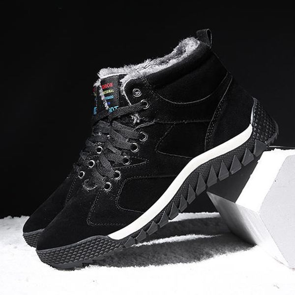 winter boots men shoes waterproof outdoor snow boots fur warm casual men shoes non slip new fashion big size, Black
winter boots men shoes waterproof outdoor snow boots fur warm casual men shoes non slip new fashion big size, Black
