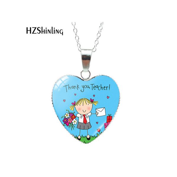 hzshinling new fahion heart necklace silver glass cabochon to be your teacher thank you teacher gifts jewelry hz3
hzshinling new fahion heart necklace silver glass cabochon to be your teacher thank you teacher gifts jewelry hz3