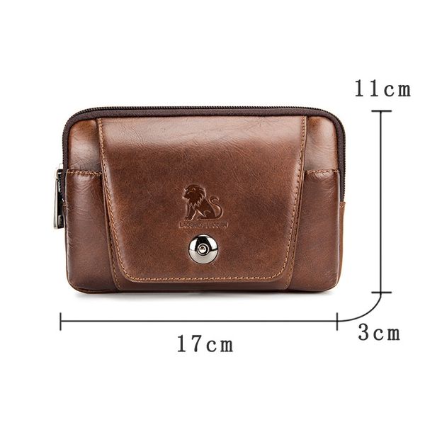 men's genuine leather belt bag 5.5-inch mobile phone bag leisure waist sunglass pockets men's belt leather male handbag
men's genuine leather belt bag 5.5-inch mobile phone bag leisure waist sunglass pockets men's belt leather male handbag