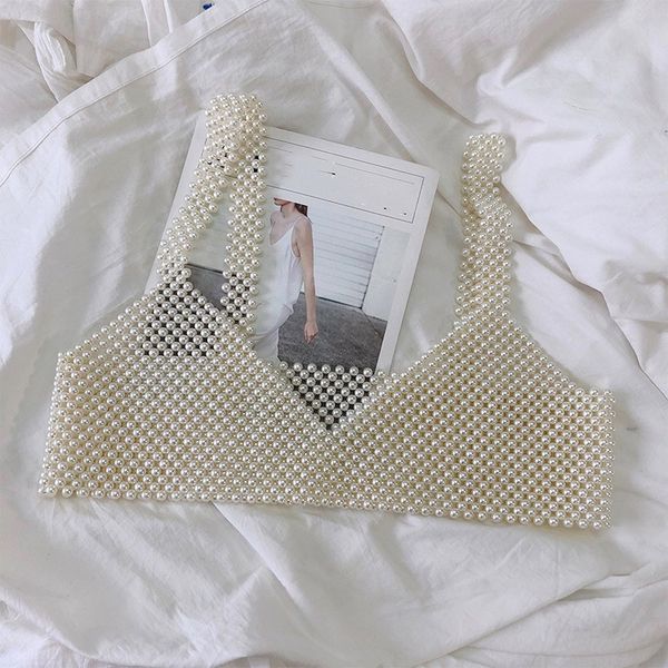 streetwear handmade pearls vest women fashion 2019 beading vests casual heavy factory camis hollow out outwear, Black;white
streetwear handmade pearls vest women fashion 2019 beading vests casual heavy factory camis hollow out outwear, Black;white