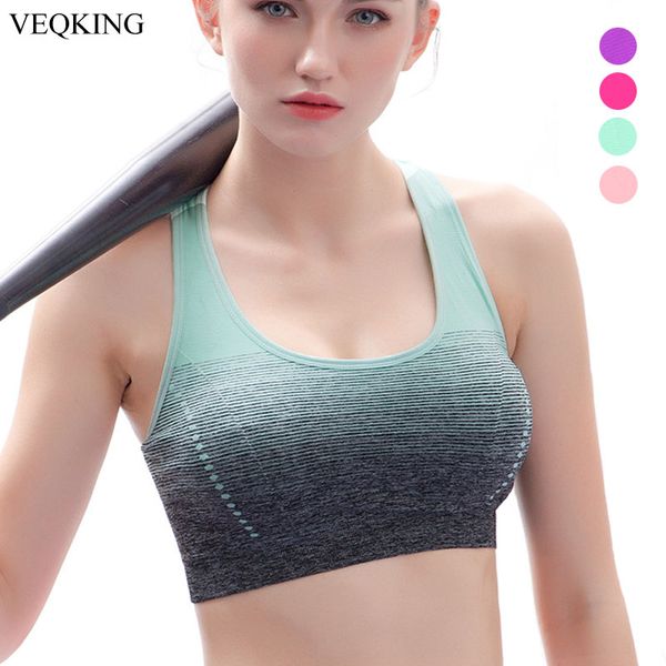 veqking gradient h back sports bras for women,padded wire breathable seamless sports ,fitness yoga bra top, White;black
veqking gradient h back sports bras for women,padded wire breathable seamless sports ,fitness yoga bra top, White;black