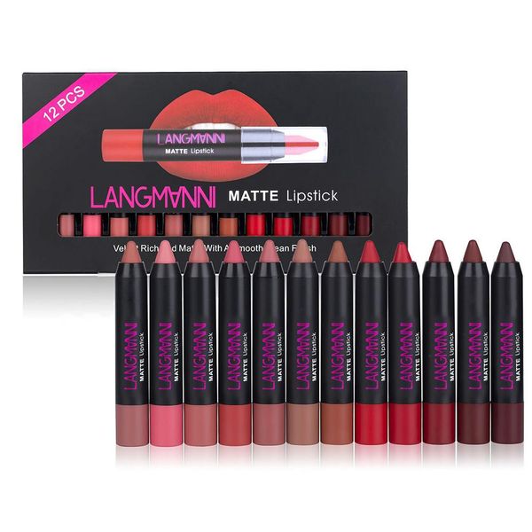 dsstyles 12 pcs matte lipstick waterproof nourishing velvet lipstick set lip makeup long lasting make up cosmetics gift
dsstyles 12 pcs matte lipstick waterproof nourishing velvet lipstick set lip makeup long lasting make up cosmetics gift