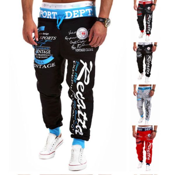mens jogger dance sportwear baggy harem pants slacks trousers sweatpants plus size 2019 new, Black