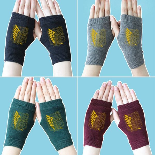 anime fingerless gloves attack on titan sword art online cotton knitted wrist gloves mittens women cartoon accessories cosplay, Blue;gray
anime fingerless gloves attack on titan sword art online cotton knitted wrist gloves mittens women cartoon accessories cosplay, Blue;gray