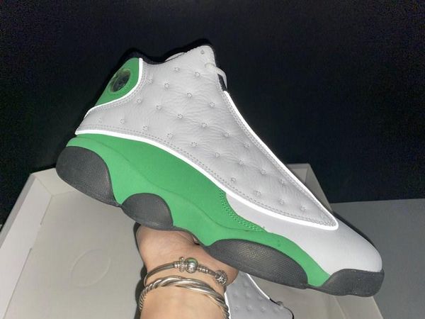new designer 13 basketball shoes 13s lucky green white black xiii fashion trainer sport zapatos sneakers authentic quality
new designer 13 basketball shoes 13s lucky green white black xiii fashion trainer sport zapatos sneakers authentic quality