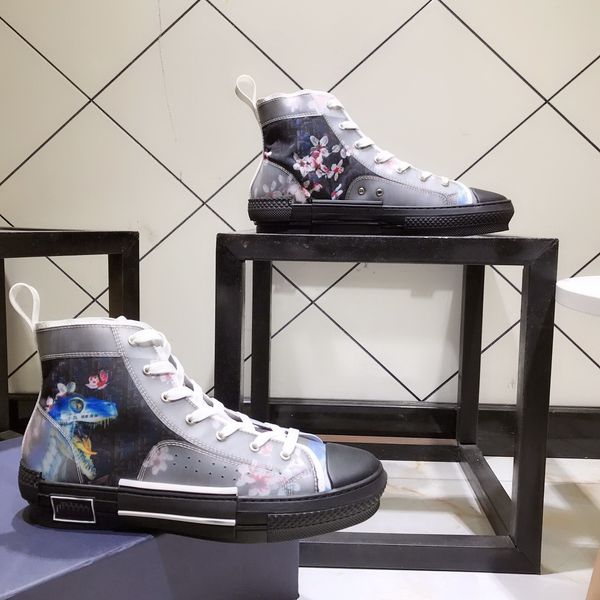 designer luxury shoes b23 oblique high sneakers women mens good quality transparent printed high cylinder board shoes 35-44, Black
designer luxury shoes b23 oblique high sneakers women mens good quality transparent printed high cylinder board shoes 35-44, Black