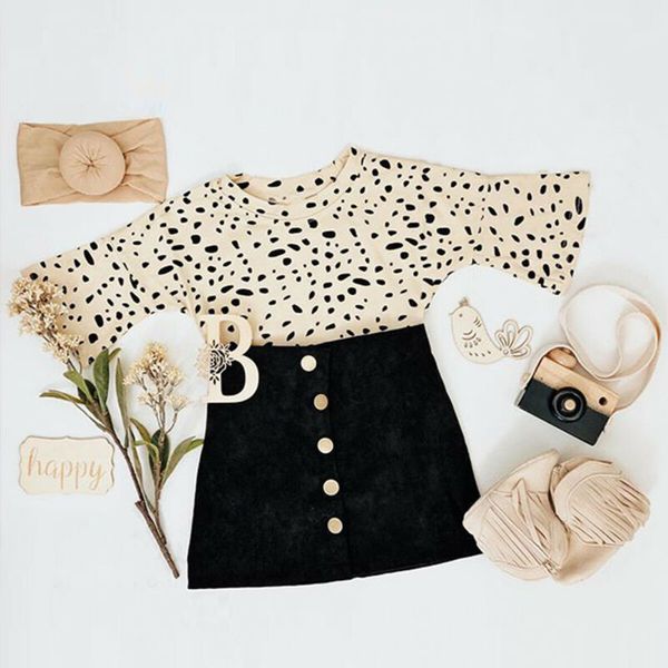 focusnorm 2-7 years infant baby girl kid clothes set print leopard long sleeve +skirt summer outfit set, White
focusnorm 2-7 years infant baby girl kid clothes set print leopard long sleeve +skirt summer outfit set, White