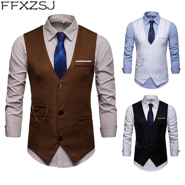 ffxzsj brand 2019 europe edition men's accessories match nightclub suit waistcoat suit vest vest men waistcoat men slim, Black;white
ffxzsj brand 2019 europe edition men's accessories match nightclub suit waistcoat suit vest vest men waistcoat men slim, Black;white
