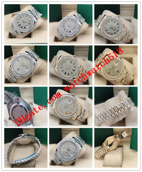 luxury watch latest version 8 style mens 41mm pave full diamond dial 228239 218399 asia 2813 movement mechanical automatic mens watches, Slivery;brown
luxury watch latest version 8 style mens 41mm pave full diamond dial 228239 218399 asia 2813 movement mechanical automatic mens watches, Slivery;brown