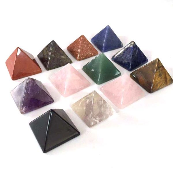30mm pyramid gemstone natural stone crystal quartz healing point chakra home office decoration crafts xy
30mm pyramid gemstone natural stone crystal quartz healing point chakra home office decoration crafts xy