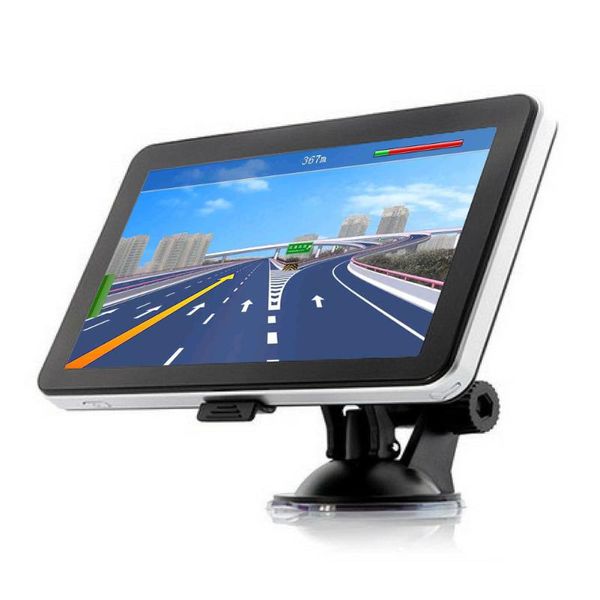 

704 7" touch screen portable truck car gps navigation navigator car dvr