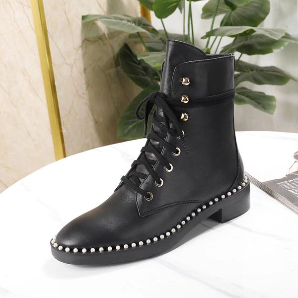 2020 explosion models ladies winter waterproof outdoor boots leather high to help warm snow boots casual martin boots hiking sports, Black
2020 explosion models ladies winter waterproof outdoor boots leather high to help warm snow boots casual martin boots hiking sports, Black