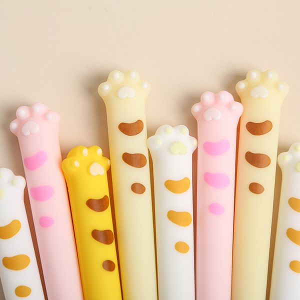 0.5mm cute cat claw style soft silicone gel pen signature pen escolar papelaria school office supply promotional gift
0.5mm cute cat claw style soft silicone gel pen signature pen escolar papelaria school office supply promotional gift