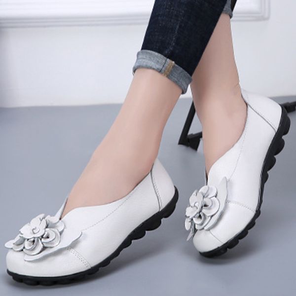 fashion ladies round toe shoes casual flats outdoor leisure ladies lightweight peas shoes elegance laides solid color flats, Black
fashion ladies round toe shoes casual flats outdoor leisure ladies lightweight peas shoes elegance laides solid color flats, Black