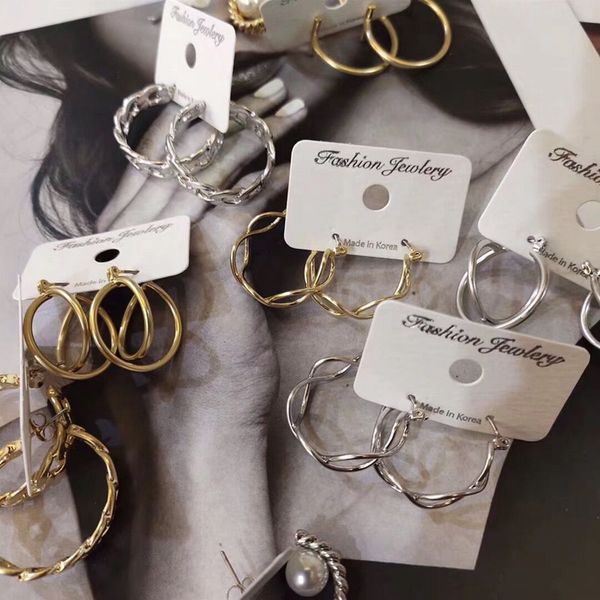 korean trendy irregular circle geometric metal hoop earrings hollow round statement hanging earring for women fashion oorbellen, Golden;silver
korean trendy irregular circle geometric metal hoop earrings hollow round statement hanging earring for women fashion oorbellen, Golden;silver