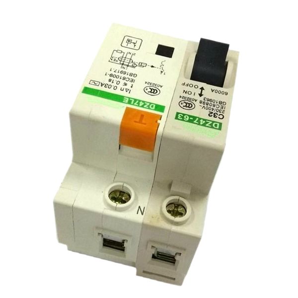 leakage protector miniature circuit breaker 2 pole din rail mounting 32a low leakage current and fast disconnection time
leakage protector miniature circuit breaker 2 pole din rail mounting 32a low leakage current and fast disconnection time
