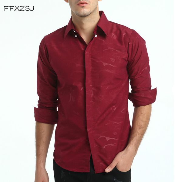 men shirts 2020 new brand korean wild long sleeve shirts men camo print french front slim fit dress shirt social plus size black, White;black
men shirts 2020 new brand korean wild long sleeve shirts men camo print french front slim fit dress shirt social plus size black, White;black