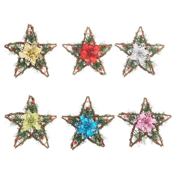 20cm star straw christmas rattan artificial flower wreath home door garland decoration holiday accessories
20cm star straw christmas rattan artificial flower wreath home door garland decoration holiday accessories