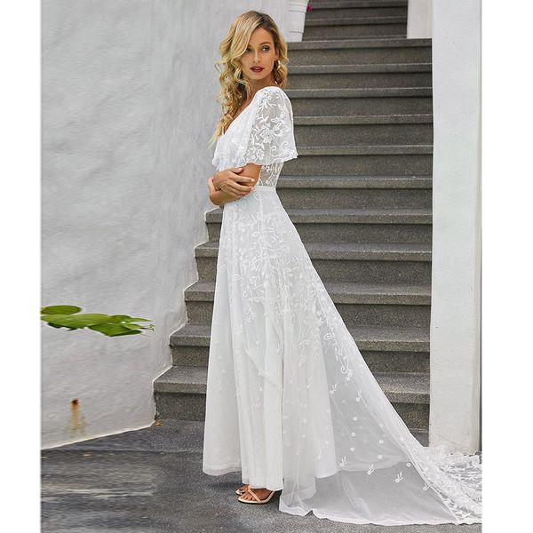 ins wedding dress womens summer new european and american-style v-neck short-sleeve lace printed mopping midi dress on behalf of sale, White;black
ins wedding dress womens summer new european and american-style v-neck short-sleeve lace printed mopping midi dress on behalf of sale, White;black